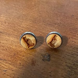 4/$25 Kitty Kat Studded Earrings